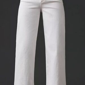 Pilcro  white Wide-Leg jeans… same as Maeve Colette. Sz 26P